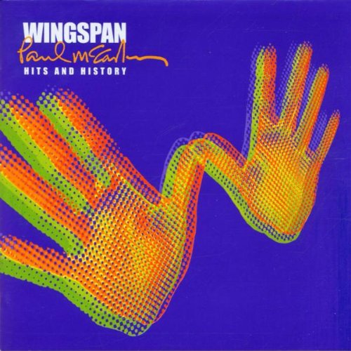 “Wingspan” CD cover featuring colorful, abstract hands against a purple background.