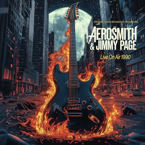 Aerosmith Feat Jimmy Page - Live On Air 1990 (orange Vinyl) [VINYL]