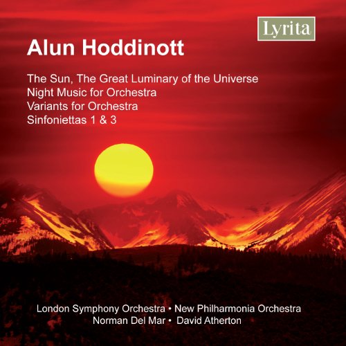 Lso/npo/del Mar/atherton - Alun Hoddinott: The Sun, Night Music for Orchestra, Variants for Orchestra [CD]