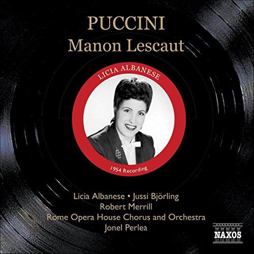 Albanesebjoerlingrohperlea - Puccini: Manon Lescaut [CD]