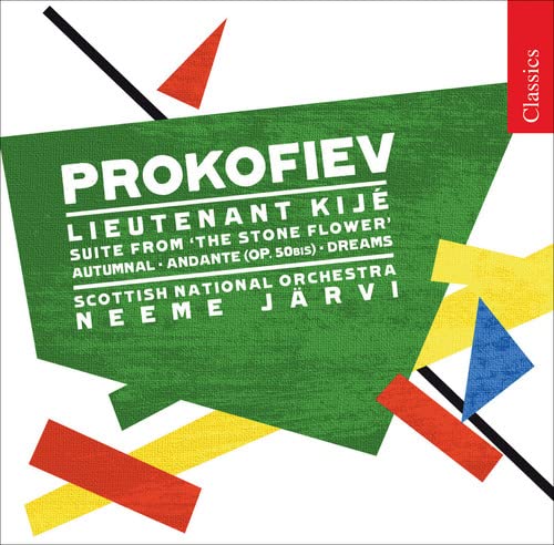 Rsnojarvi - Prokofiev: Lieutenant Kijé, Suite from Stone Flower, Autumnal, Andante, Dreams [CD]