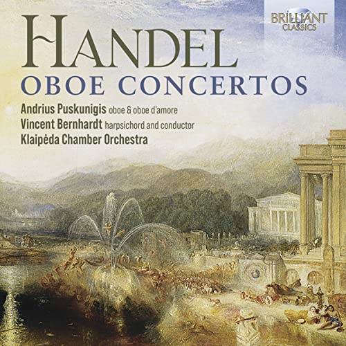 Andrius Puskunigis/Vincent Bernhardt/Klaipeda Chamber Orchestra - Handel: Oboe Concertos [CD]