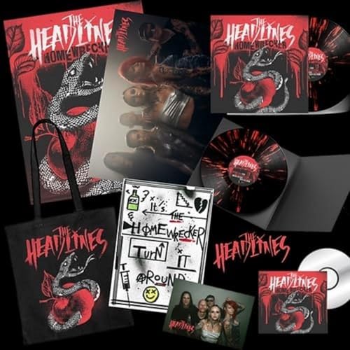 Headlines, The - Homewrecker (indie Store Exclusive Special Ed. Black W/ Red Splatter Vinyl) [VINYL]