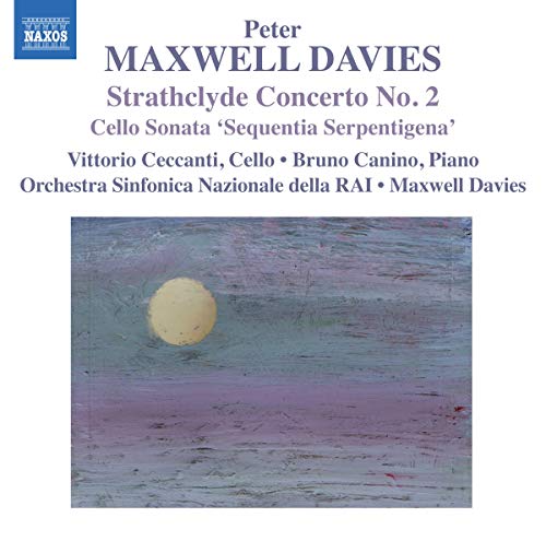 Ceccantimaxwell Davies - Maxwell Davies: Strathclyde 2 | Sonata For Cello Piano [CD]