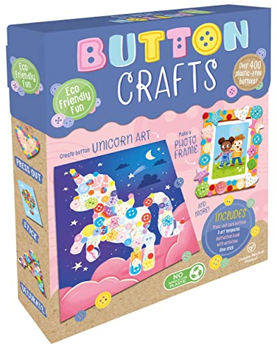 Button Crafts (Children’s Arts and Crafts Activity Kit)