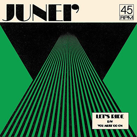 Junei' - LETS RIDE b/w YOU MUST GO ON (CLEAR GREEN) [7 inch] [VINYL]