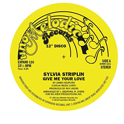 Striplinsylvia - Give Me Your Love / You Can't Turn Me Away  [VINYL]