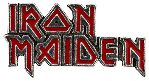 Alchemy Gothic Iron Maiden: Enamelled Logo Metal Pin Badge