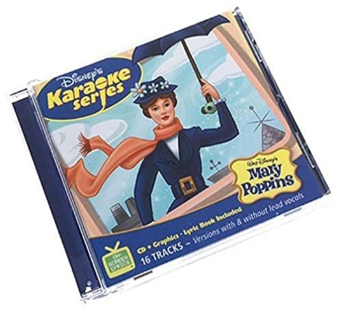 Disney’s Mary Poppins karaoke CD in a clear plastic case.