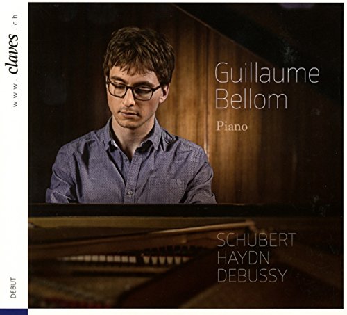 Guillaume Bellom - Schubert, Haydn & Debussy: Works for piano [CD]