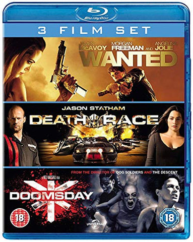 Wanted/death Race/doomsday [BLU-RAY]