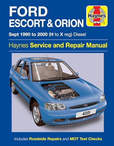 Ford Escort & Orion Diesel (Sept 90 - 00)