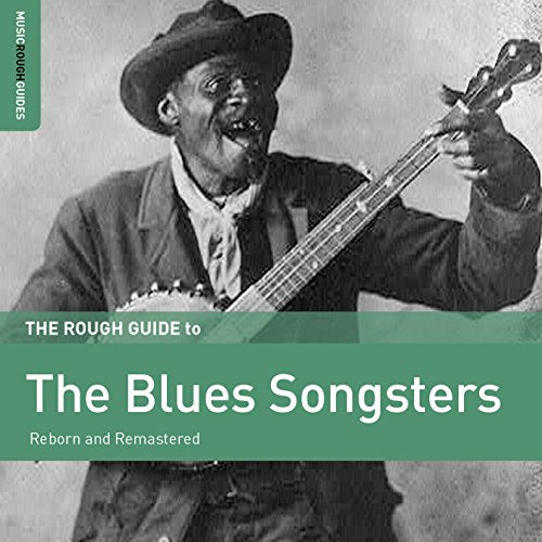 CD cover featuring a smiling blues musician playing a guitar.