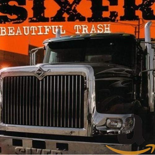 CD cover for Sixer’s “Beautiful Trash” featuring a large truck.