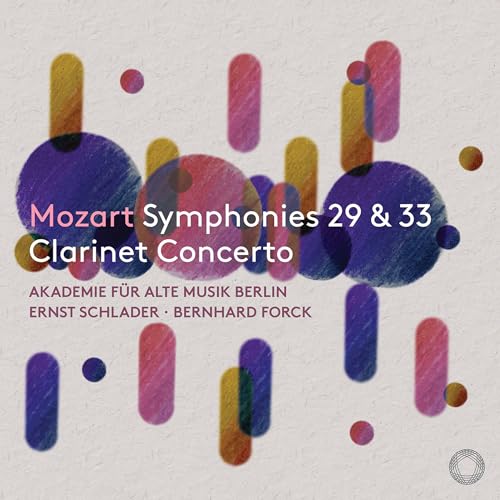 Akademie Fur Alte Musik Berlin - Mozart Symphonies Nos. 29 & 33 / Clarinet Concerto [CD]