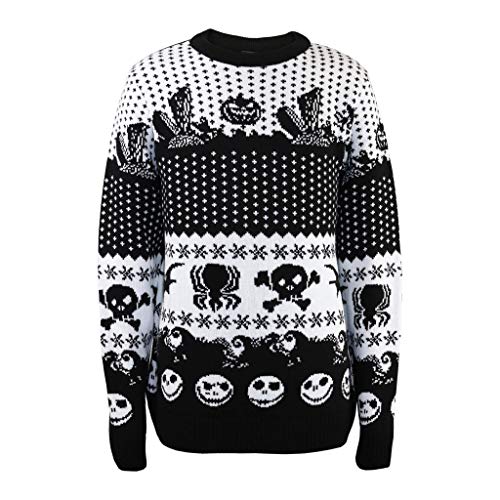 Nightmare Before Christmas - Symbols (Unisex Knitted Jumper) Medium