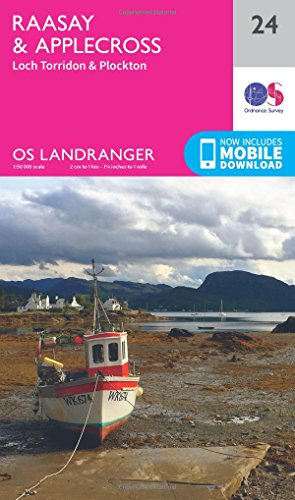 Landranger (24) Raasay & Applecross, Loch Torridon & Plockton (OS Landranger Map)