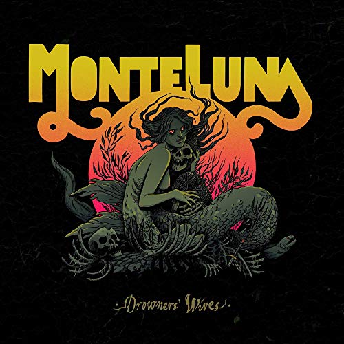 CD cover: Monte Luna's "Drowners' Wives" with a siren-like figure.