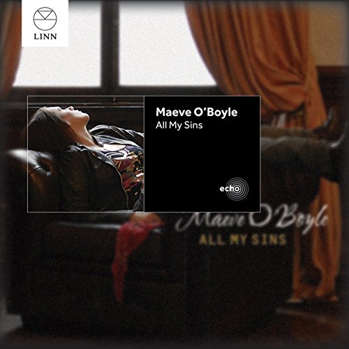 CD cover for Maeve O’Boyle’s “All My Sins” featuring a reclining woman.