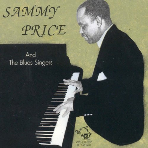CD cover featuring Sammy Price at a piano, yellow background.