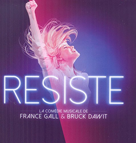 CD cover for “Resiste” musical, featuring a woman raising her arm.