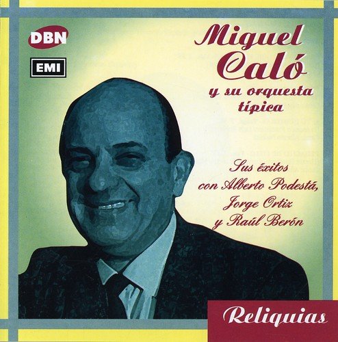 CD cover featuring a portrait of Caló Miguel and text in Spanish.