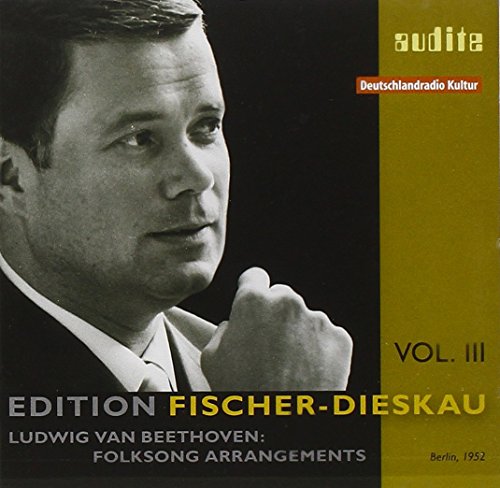 Dietrich Fischer-dieskau / Mi - Beethoven - Edition Fischer-Dieskau Vol.3 - Folksong Arrangements (Berlin, 1952) [CD]