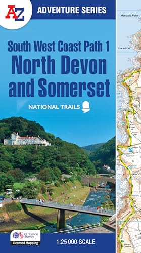 South West Coast Path 1 – North Devon & Somerset : With Ordnance Survey Mapping