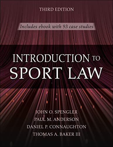 Introduction to Sport Law