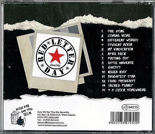 Red Letter Day - Sacred Planet [CD]