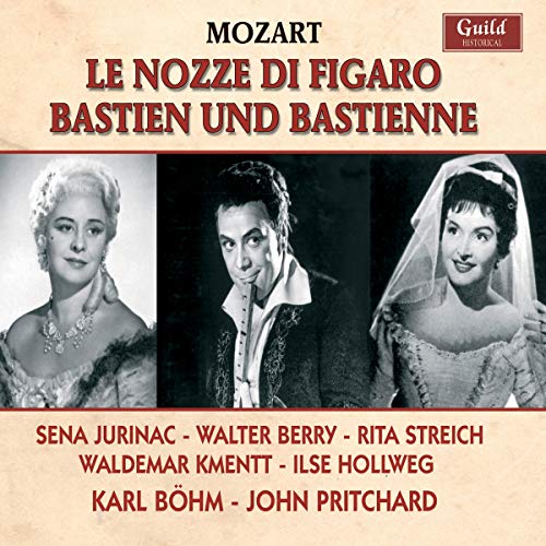 Pilss - Mozart: Le Nozze die Figaro (1956) / Bastien und Bastienne (1953) [CD]
