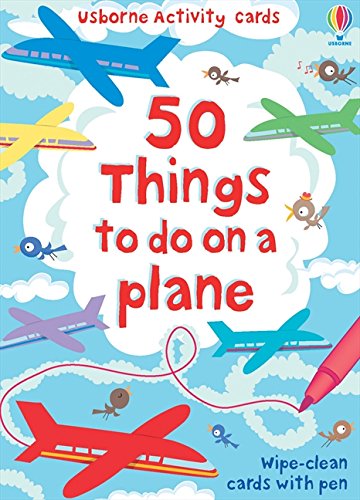 50 Things to Do on a Plane (Usborne Activity Cards) (Activity and Puzzle Cards)