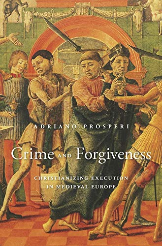 Book cover depicting a medieval painting of an execution scene.