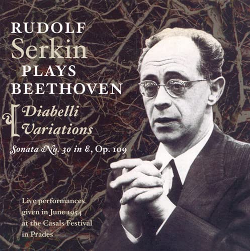 Classical music CD cover featuring Beethoven's compositions with a simple, elegant design likely.