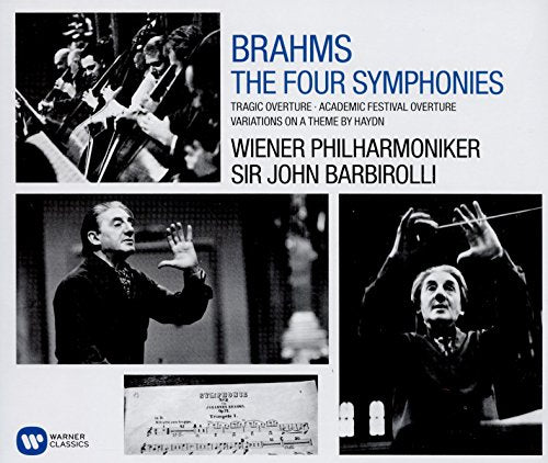 Sir John Barbirolli - Brahms: Symphonies Nos. 1 - 4 [CD]