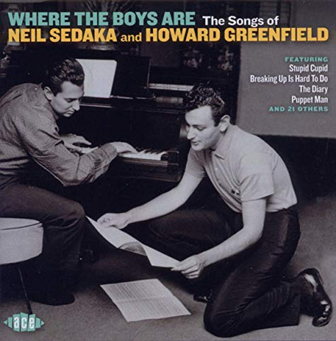 Various Artists - Where The Boys Are - The Songs Of Neil Sedaka And Howard Greenfield [CD]