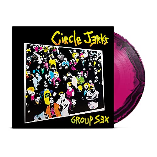Circle Jerks - Group Sex (Black & Pink Vinyl)  [VINYL]