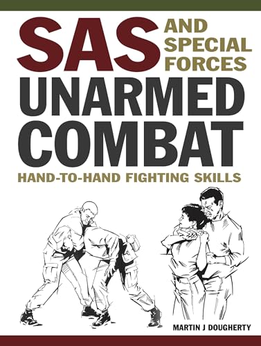 Book cover depicting two figures in combat training, “SAS and Special Forces.”
