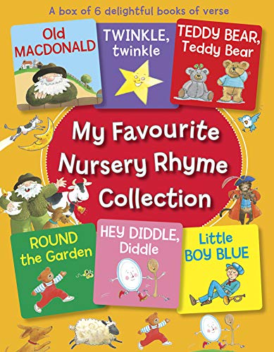 My Favourite Nursery Rhyme Collection : A Box of 6 Delightful Books of Verse