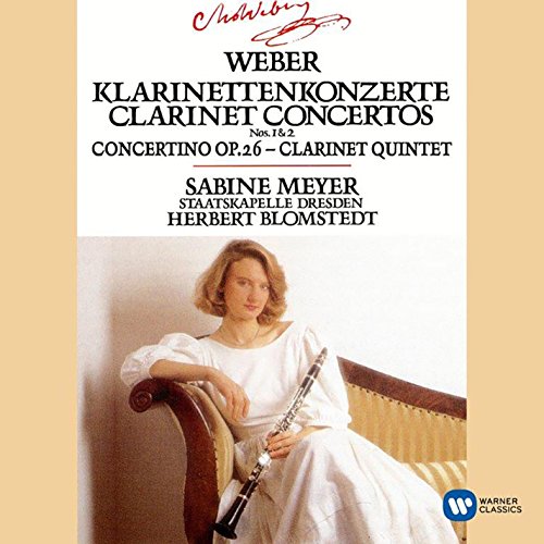 Sabine Meyer - Weber : Clarinet Concertos 1 & 2/Concertino in E flat/Clarinet Quintet [CD]