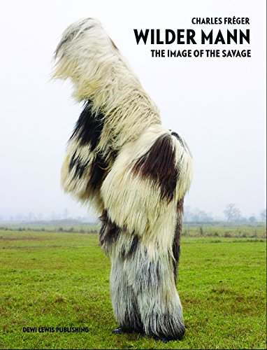 Book cover with rugged male figure in wilderness setting, possibly with tribal or primal attire.