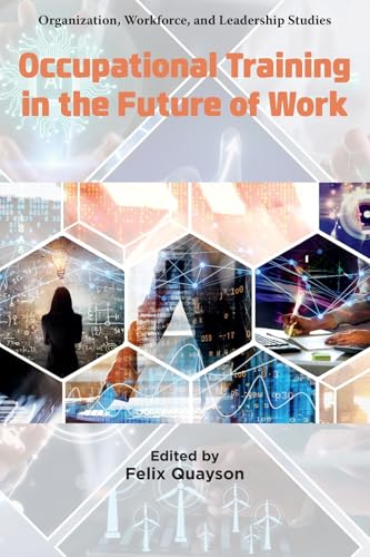 Book cover with hexagonal images depicting technology and people working.