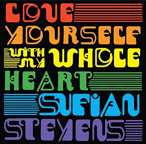 Colorful album cover for Timo Stevens’ “Love Yourself / With My Whole Heart.”