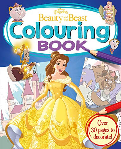 BEAUTY AND THE BEAST: Colouring Book (Simply Colouring Disney) Sent Sameday*