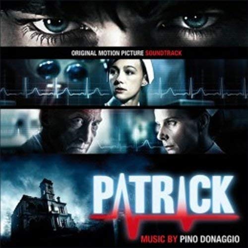 CD cover for "Patrick" soundtrack, featuring a woman and building imagery.