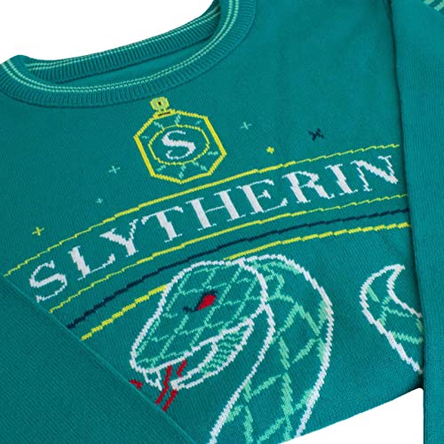 Harry Potter - Slytherin APC (Unisex Knitted Jumper) Medium