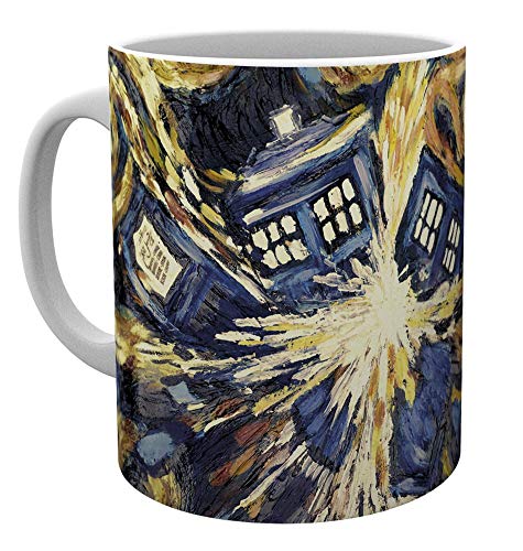 Gb Eye Ltd, Doctor Who, Exploding Tardis, Mug, Wood, Various, 15x10x9 Cm
