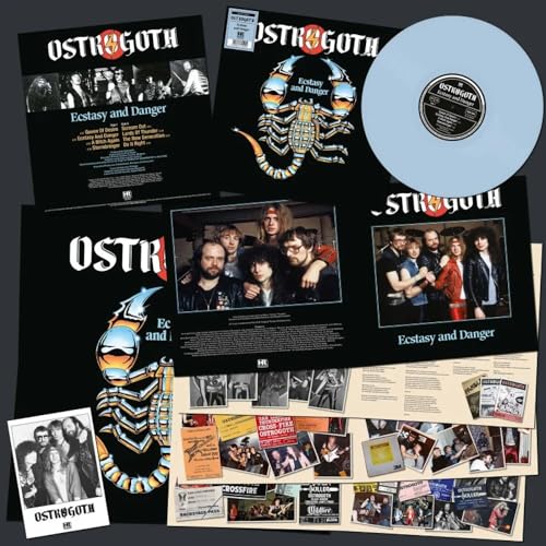Ostrogoth - Ecstasy And Danger (Blue Vinyl) [VINYL]