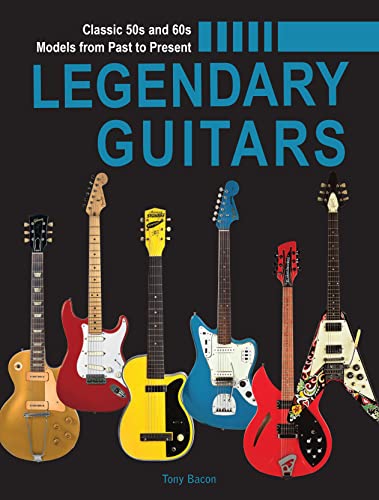 Book cover featuring six electric guitars from the 1950s and 60s.