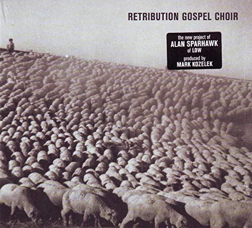 CD cover: a vast flock of sheep with a lone figure on a hill.